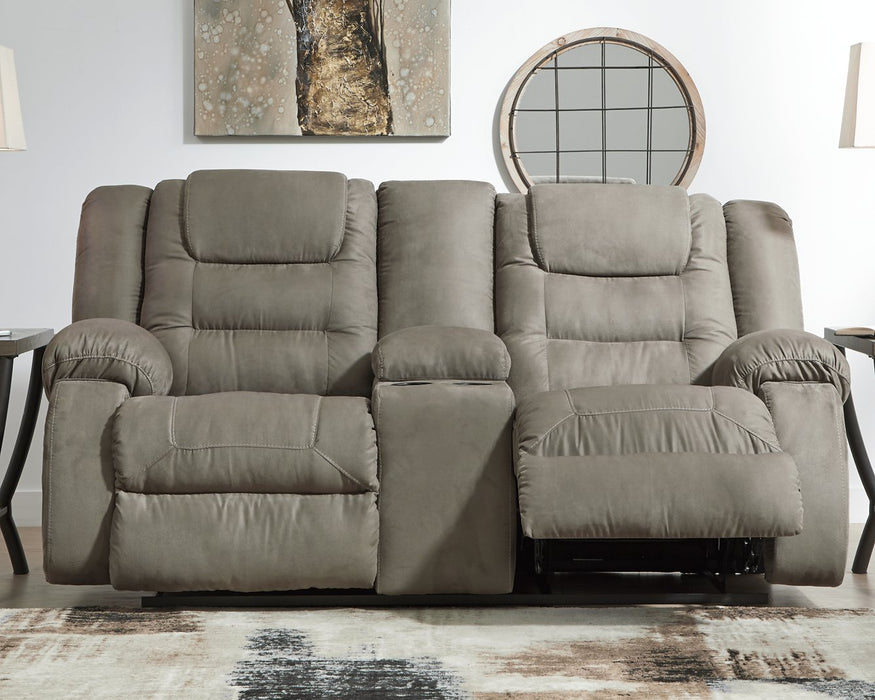 McCade Reclining Loveseat with Console