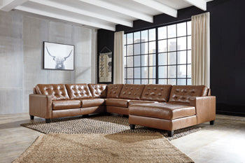 Baskove 4-Piece Sectional with Chaise