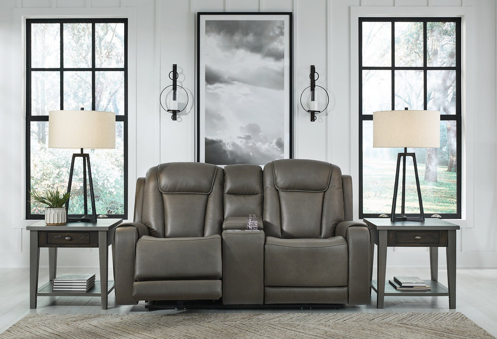 Card Player Power Reclining Loveseat