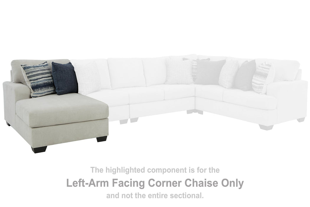 Lowder 5-Piece Sectional with Chaise