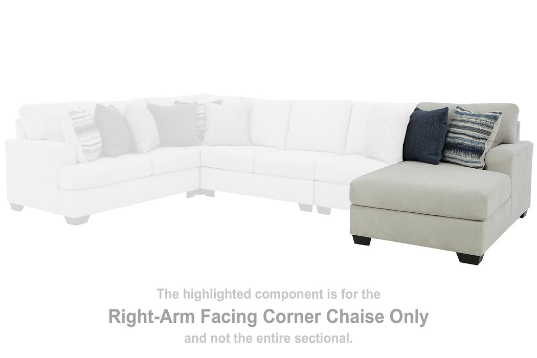 Lowder 5-Piece Sectional with Chaise