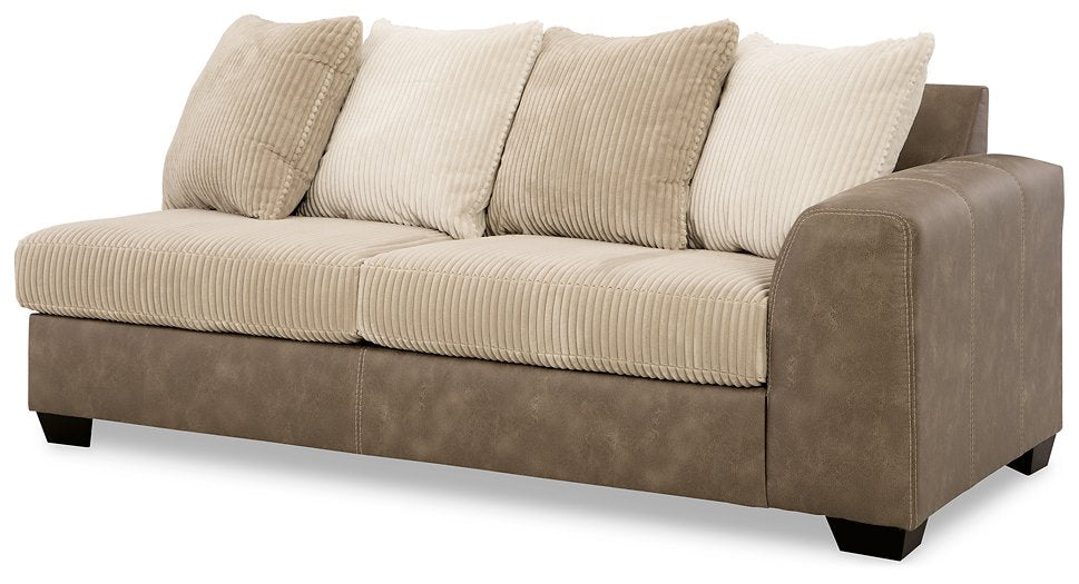 Keskin 2-Piece Sectional with Chaise