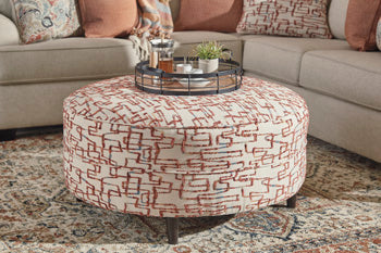 Amici Oversized Accent Ottoman