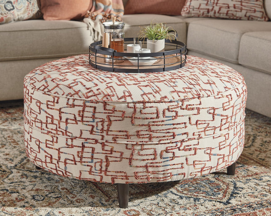 Amici Oversized Accent Ottoman