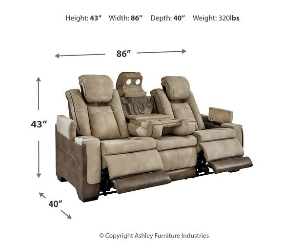 Next-Gen DuraPella Power Reclining Sofa