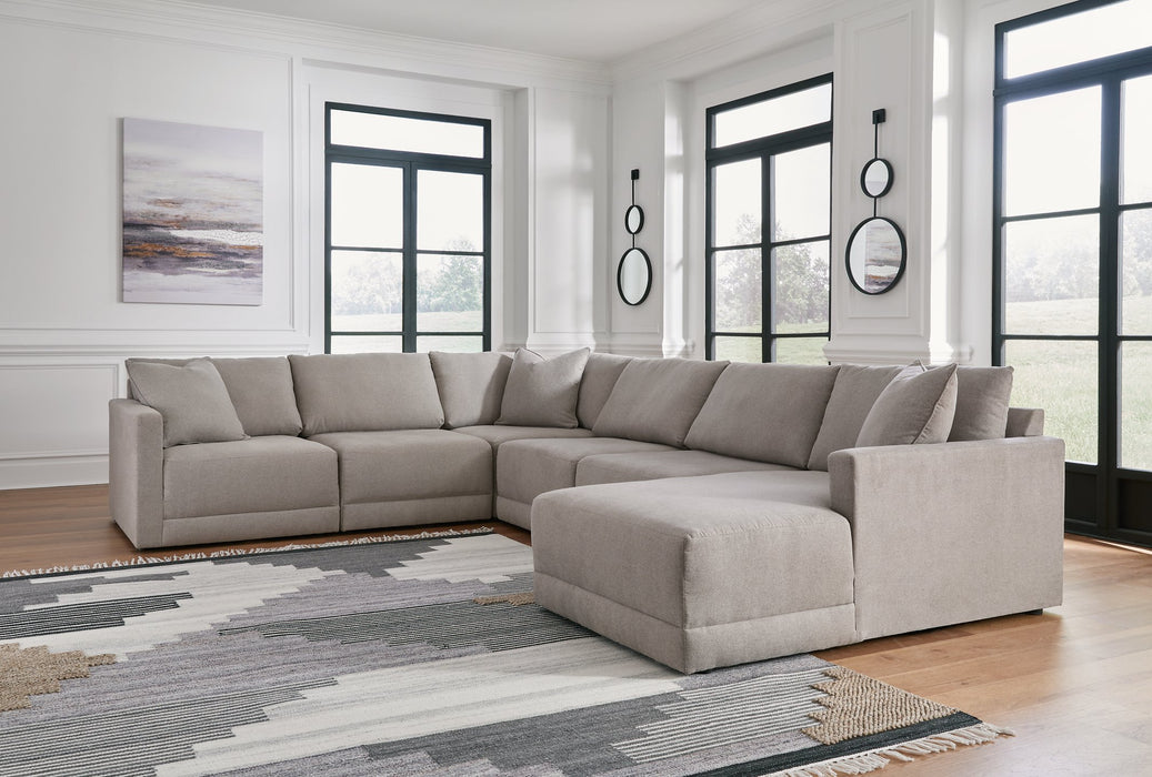 Katany 6-Piece Sectional with Chaise