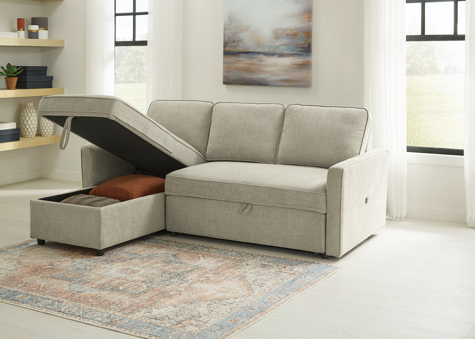 Kerle 2-Piece Sectional with Pop Up Bed