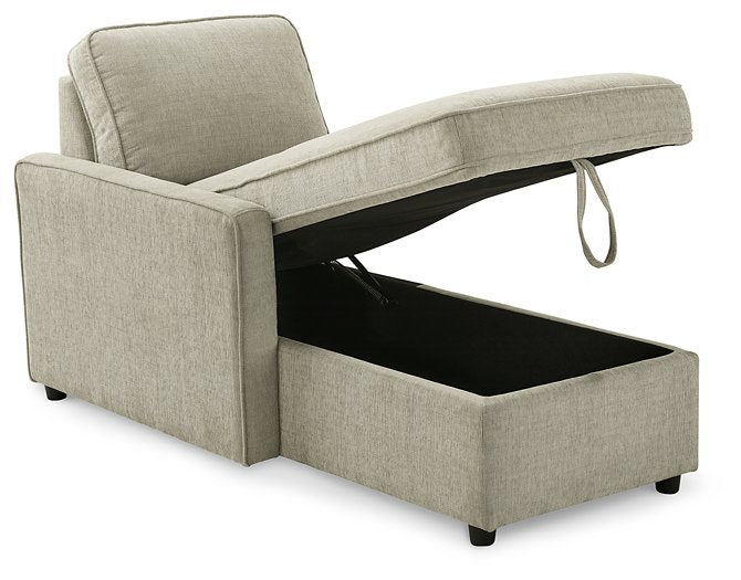 Kerle 2-Piece Sectional with Pop Up Bed