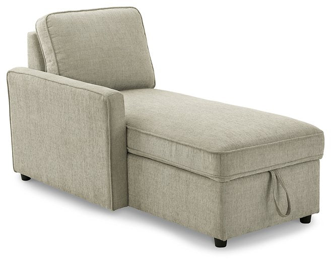 Kerle 2-Piece Sectional with Pop Up Bed