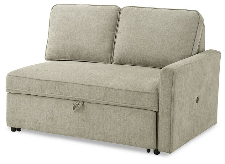 Kerle 2-Piece Sectional with Pop Up Bed