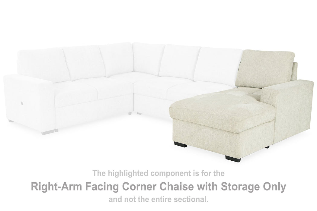 Millcoe 3-Piece Sectional with Pop Up Bed