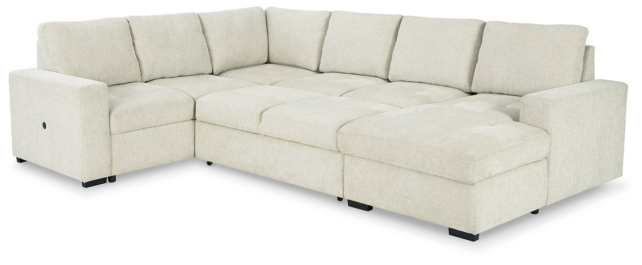 Millcoe 3-Piece Sectional with Pop Up Bed