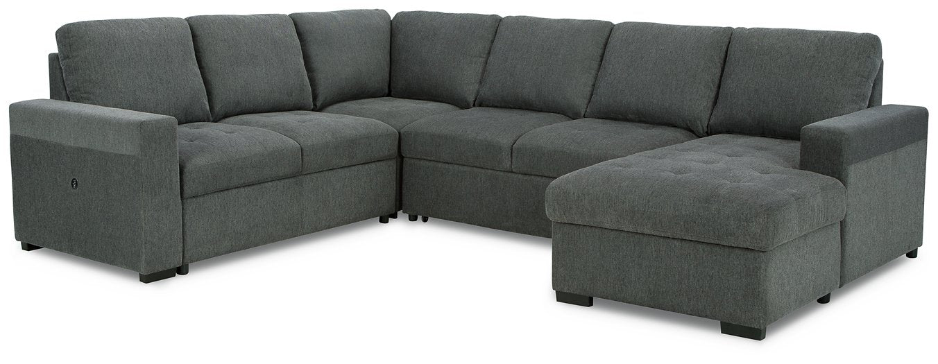 Millcoe 3-Piece Sectional with Pop Up Bed