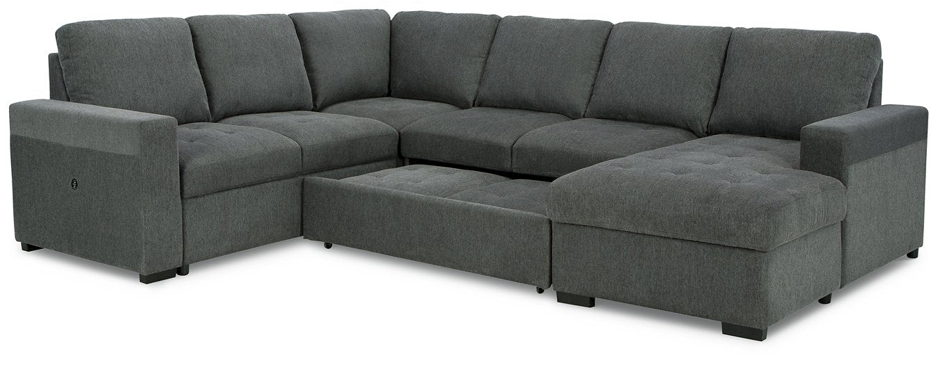 Millcoe 3-Piece Sectional with Pop Up Bed