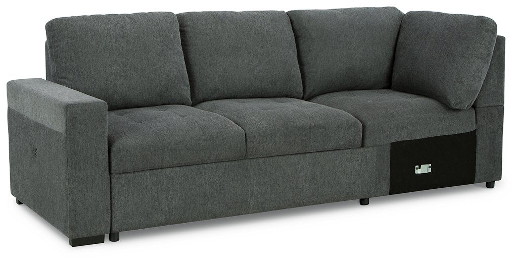 Millcoe 3-Piece Sectional with Pop Up Bed