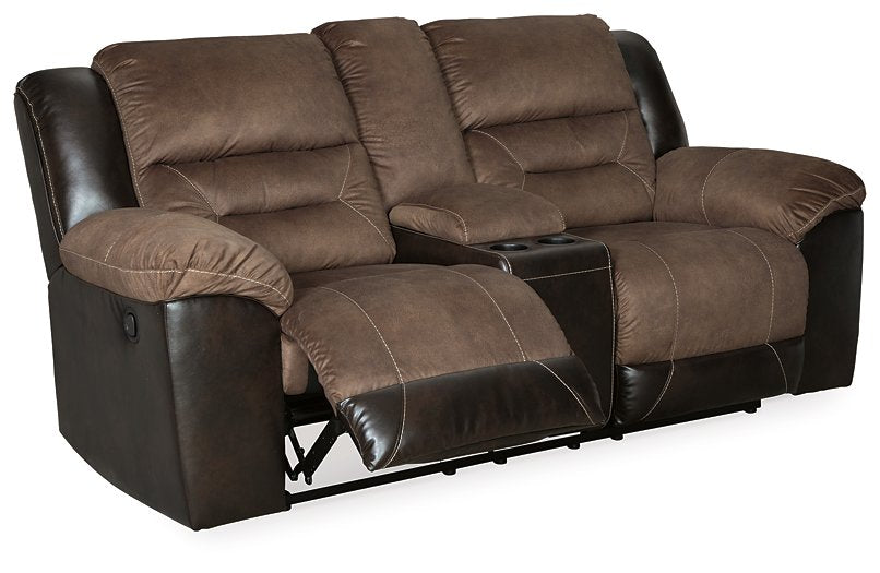 Earhart Reclining Loveseat with Console