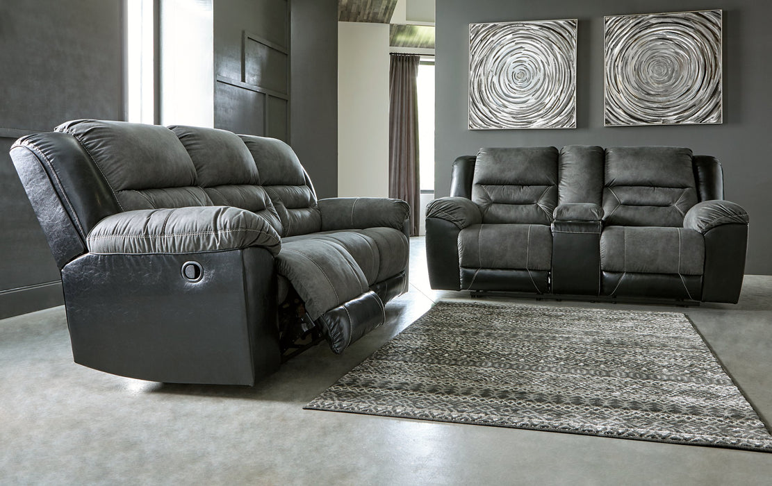 Earhart Reclining Loveseat with Console