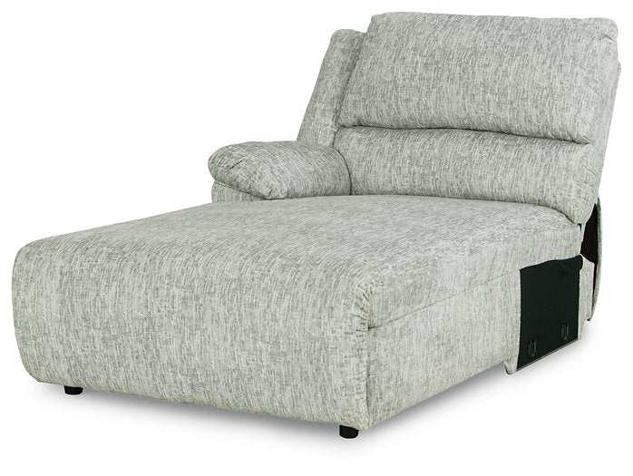 McClelland 6-Piece Reclining Sectional with Chaise