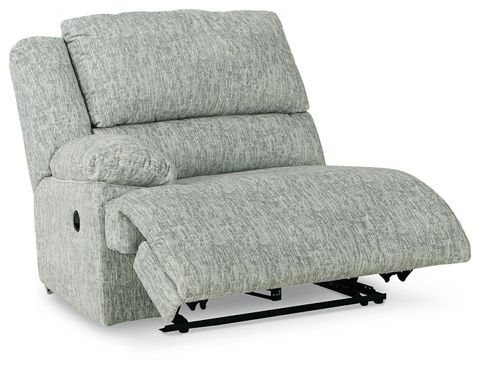 McClelland 3-Piece Reclining Sectional Loveseat with Console