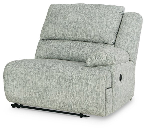 McClelland 3-Piece Reclining Sectional Loveseat with Console