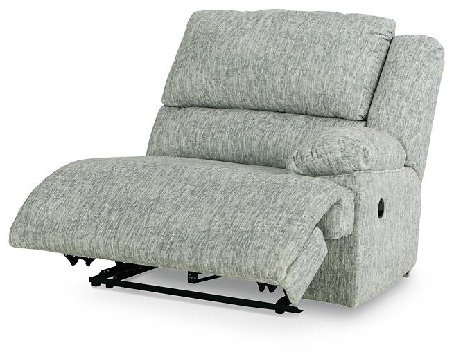 McClelland 3-Piece Reclining Sectional with Chaise