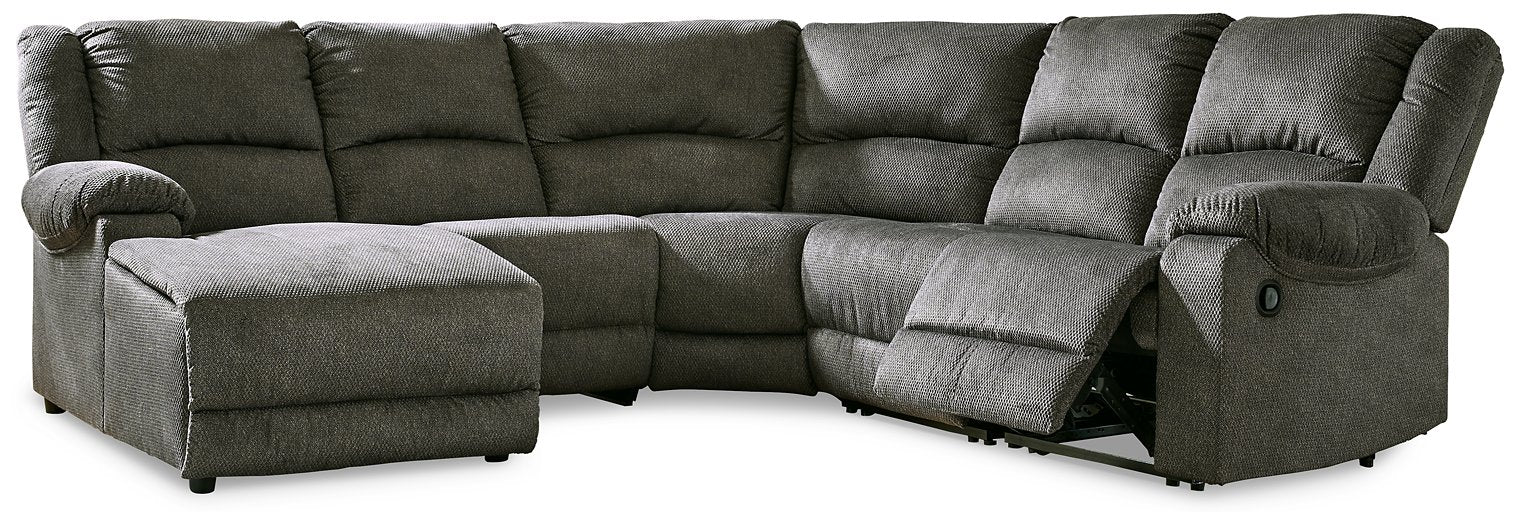 Benlocke 5-Piece Reclining Sectional with Chaise