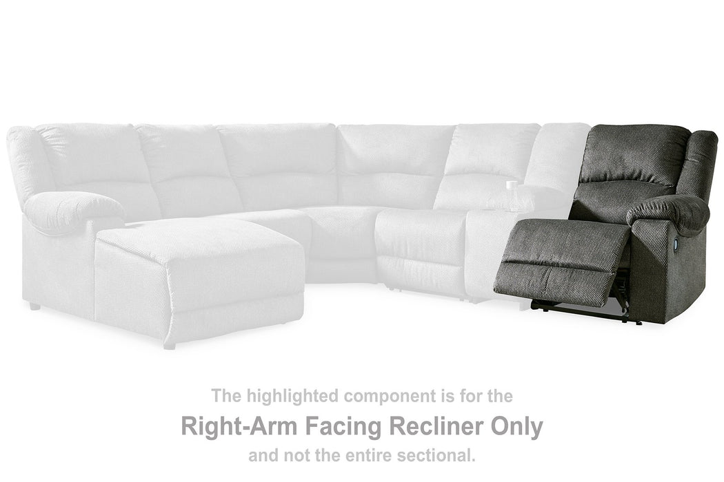 Benlocke 5-Piece Reclining Sectional with Chaise