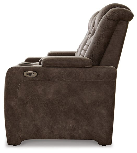 Soundcheck Power Reclining Loveseat with Console