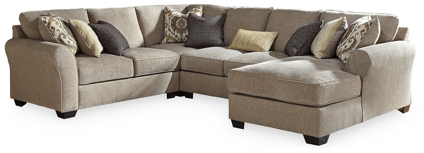 Pantomine 4-Piece Sectional with Chaise