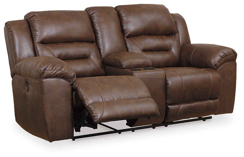 Stoneland Power Reclining Loveseat with Console