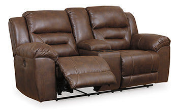 Stoneland Power Reclining Loveseat with Console