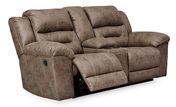 Stoneland Reclining Loveseat with Console