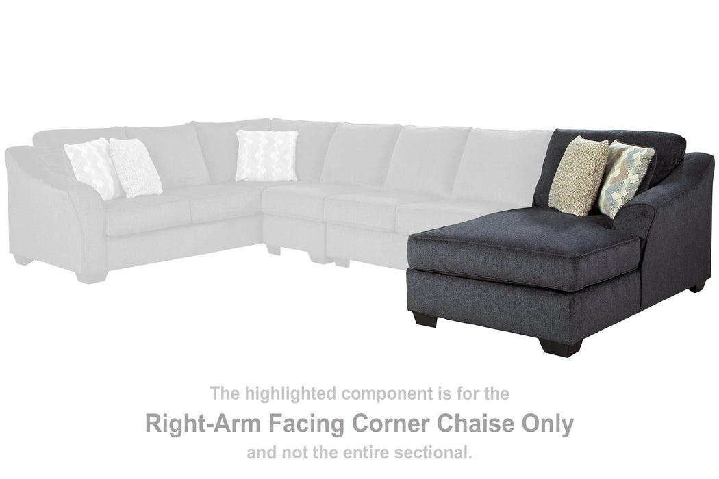 Eltmann 3-Piece Sectional with Chaise and Cuddler