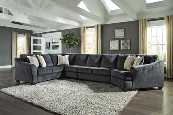 Eltmann 4-Piece Sectional with Cuddler