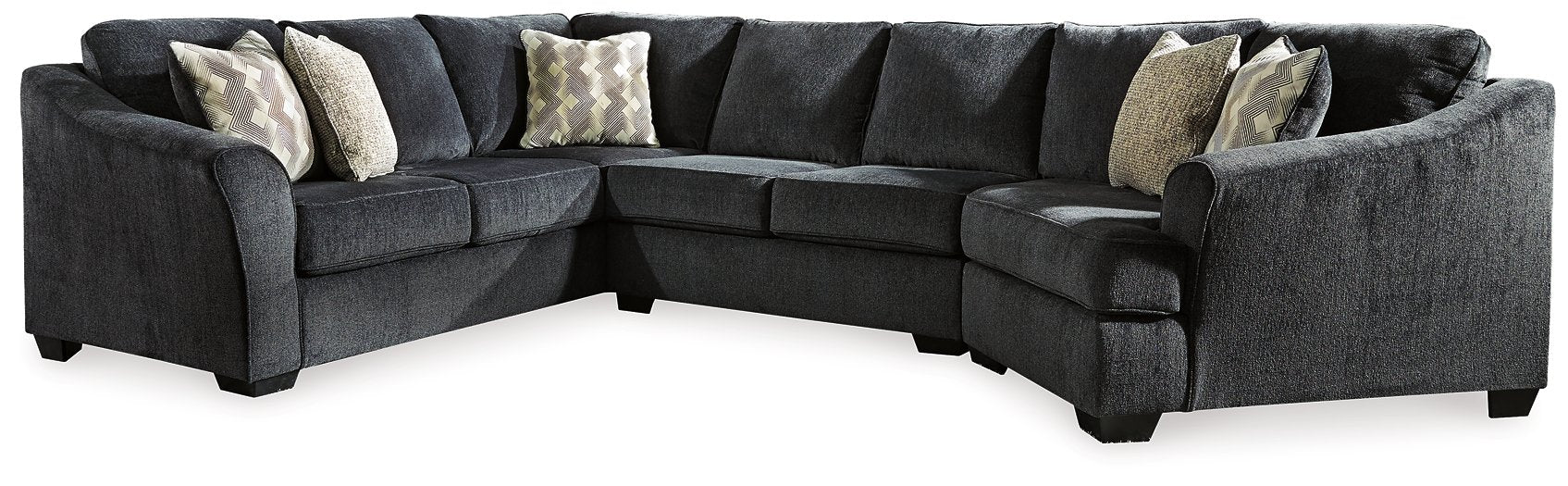 Eltmann 3-Piece Sectional with Cuddler