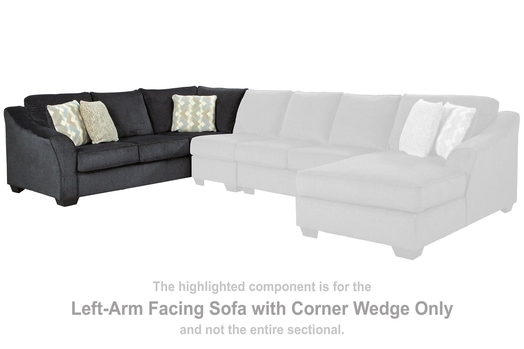 Eltmann 4-Piece Sectional with Cuddler