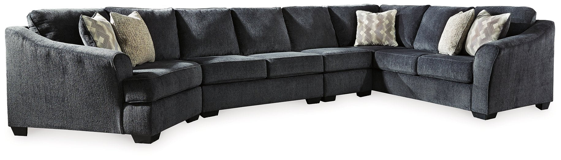 Eltmann 4-Piece Sectional with Cuddler