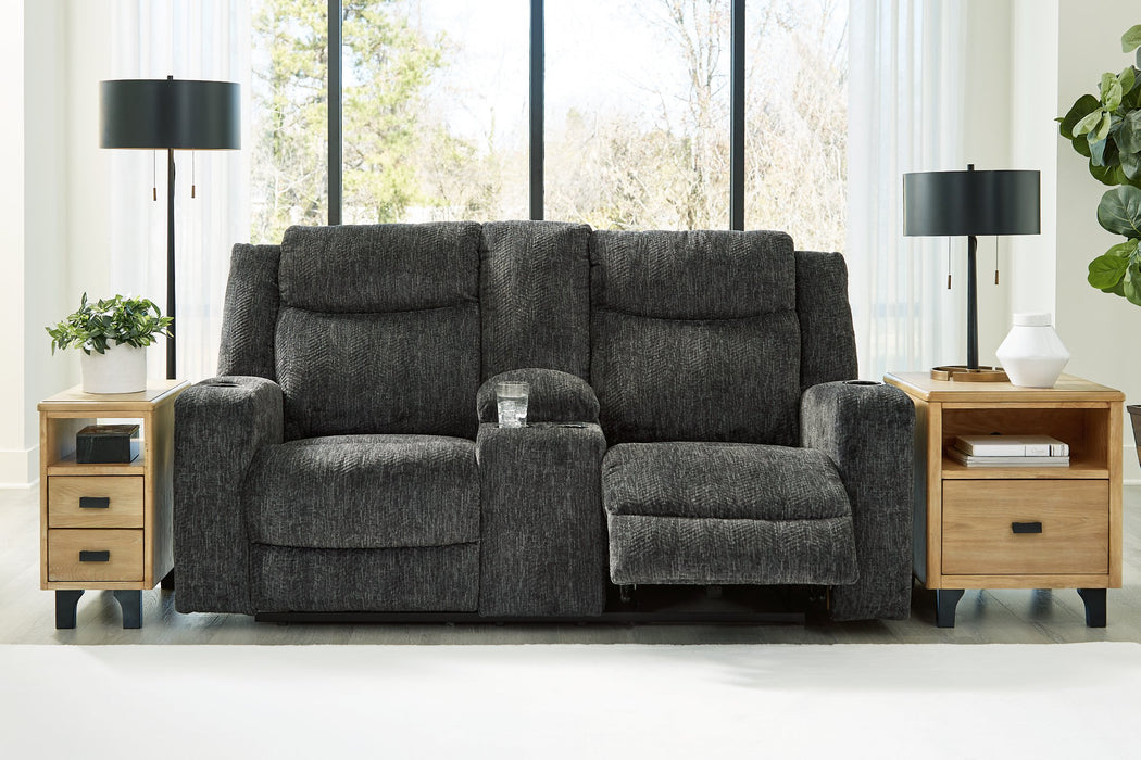 Martinglenn Reclining Loveseat with Console