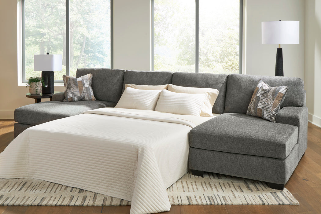 Seyler Lane Double Chaise Sectional w/Sleeper