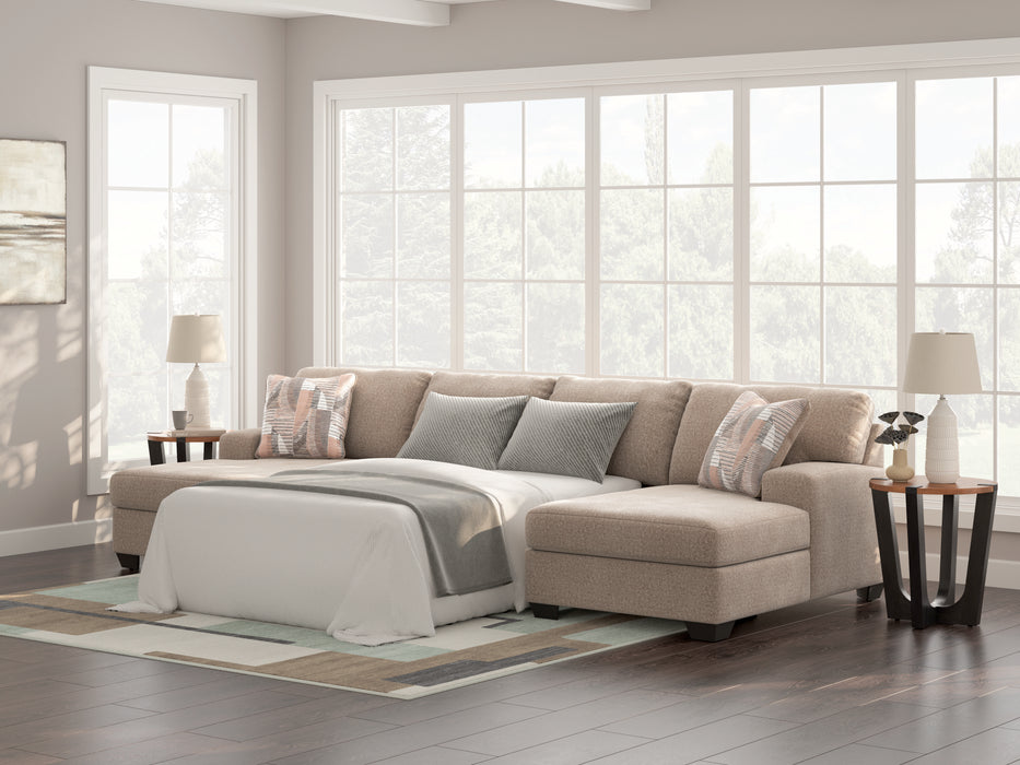 Seyler Lane Double Chaise Sectional w/Sleeper