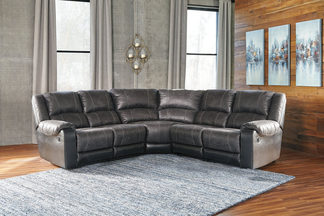 Nantahala 5-Piece Reclining Sectional