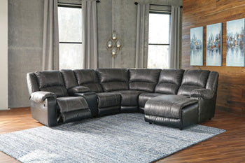 Nantahala 5-Piece Reclining Sectional