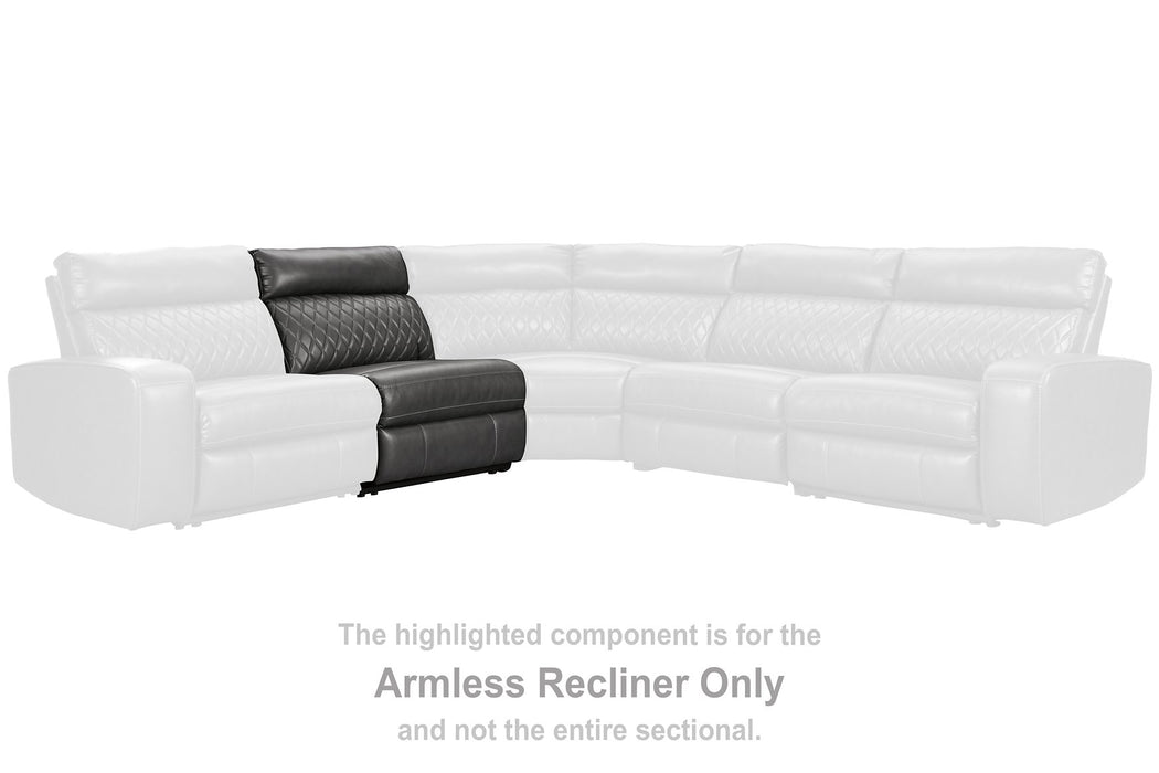 Samperstone 5-Piece Power Reclining Sectional