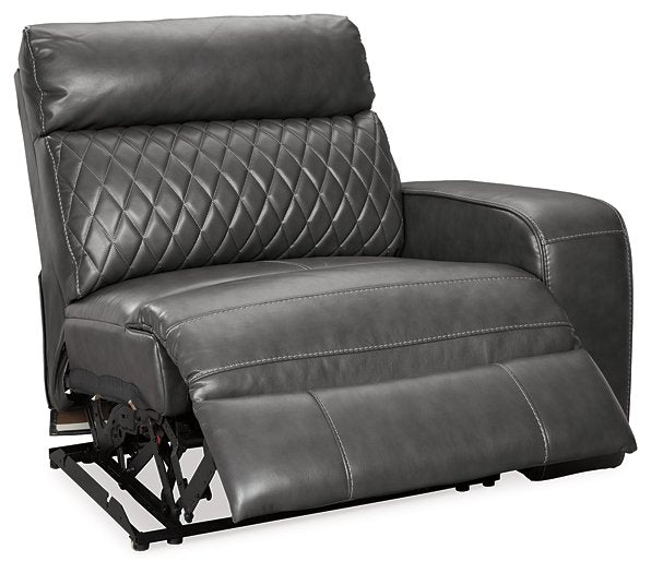 Samperstone 5-Piece Power Reclining Sectional