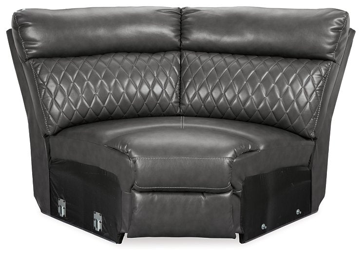 Samperstone 6-Piece Power Reclining Sectional