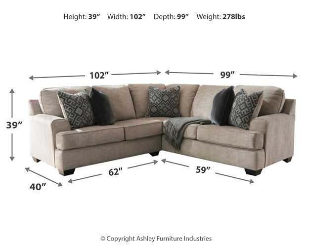 Bovarian 2-Piece Sectional