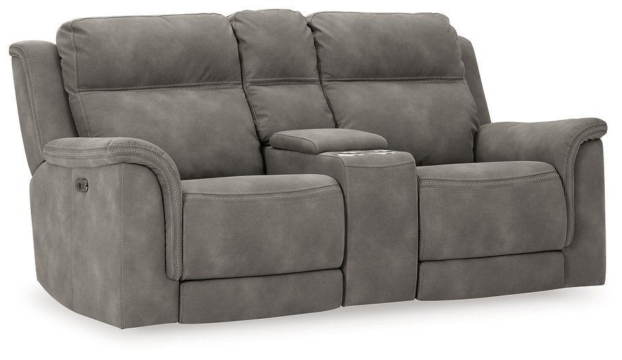 Next-Gen DuraPella Power Reclining Loveseat with Console