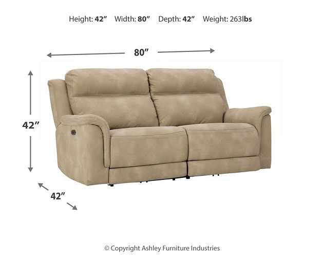 Next-Gen DuraPella 3-Piece Power Reclining Sectional