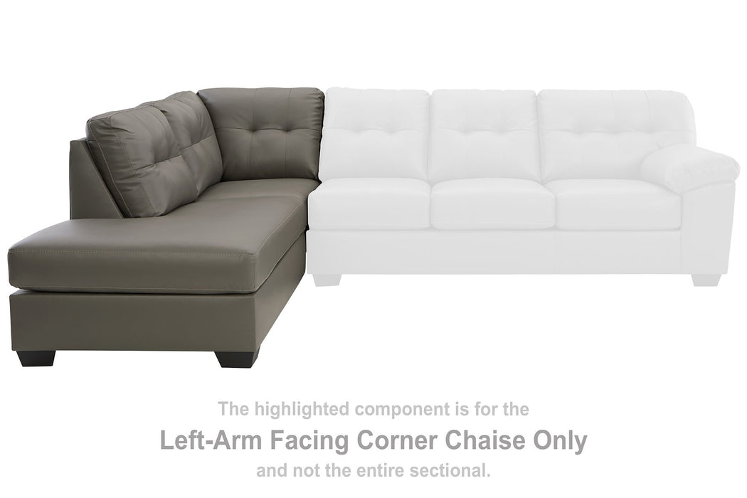 Donlen 2-Piece Sectional with Chaise