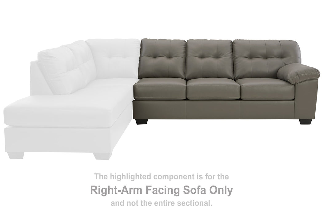 Donlen 2-Piece Sectional with Chaise